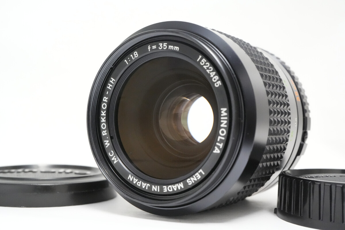 Near MINT+++] Minolta MC W.Rokkor-HH 35mm f1.8 Wide Angle MF