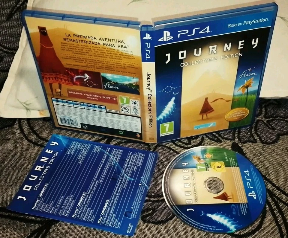 JOURNEY COLLECTOR'S EDITION PS4 PLAYSTATION 4 PAL ESPAÑA flow flower collectors