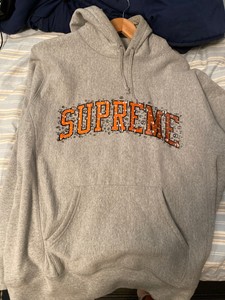 supreme water arc hooded sweatshirt