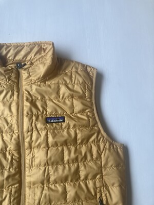 Patagonia Nano Puff Vest Mens Extra Large Gold Pufferfish 84242