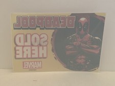Deadpool Sold Here Window Cling 2024