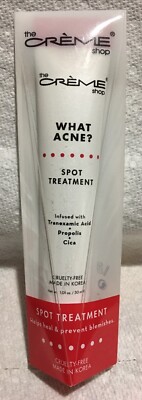 The Crème Shop What Acne? Spot Treatment, 1oz