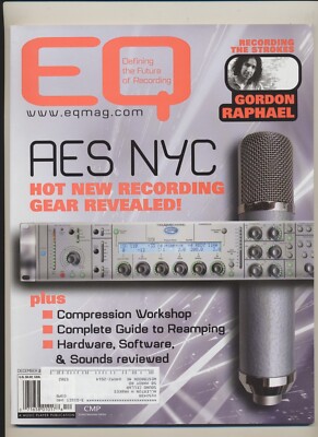 EQ Project Recording & Sound Magazine Vol. 14 #12 Dec. 2003 AES NYC