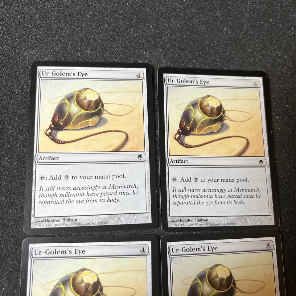 Ur-Golem's Eye Magic The Gathering Mtg Artifact Darksteel Card 4 - Image 2 of 4