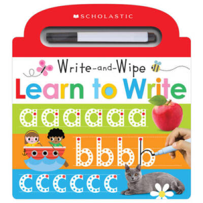 Wipe Clean Workbooks 1 (Scholastic Early Learners) - Hardcover - GOOD