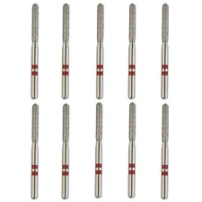 Zirconia Diamonds Burs Dental Crown Removal Z881/014F Round End Cylinder FG
