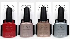 CND Shellac 0.25oz- All 4 shades NIGHT MOVES Collection - 92492-92495
