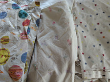  3 Toddler/Crib Flat Fitted Organic Cotton Sheet Sets PotteryBarn/Land of Nod 