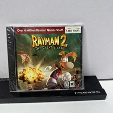 Rayman 2 The Great Escape (PC CD-ROM, 1999) Brand New Sealed