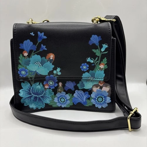 Loungefly Disney Pixar Brave Princess Merida & Family Crossbody Shoulder Bag