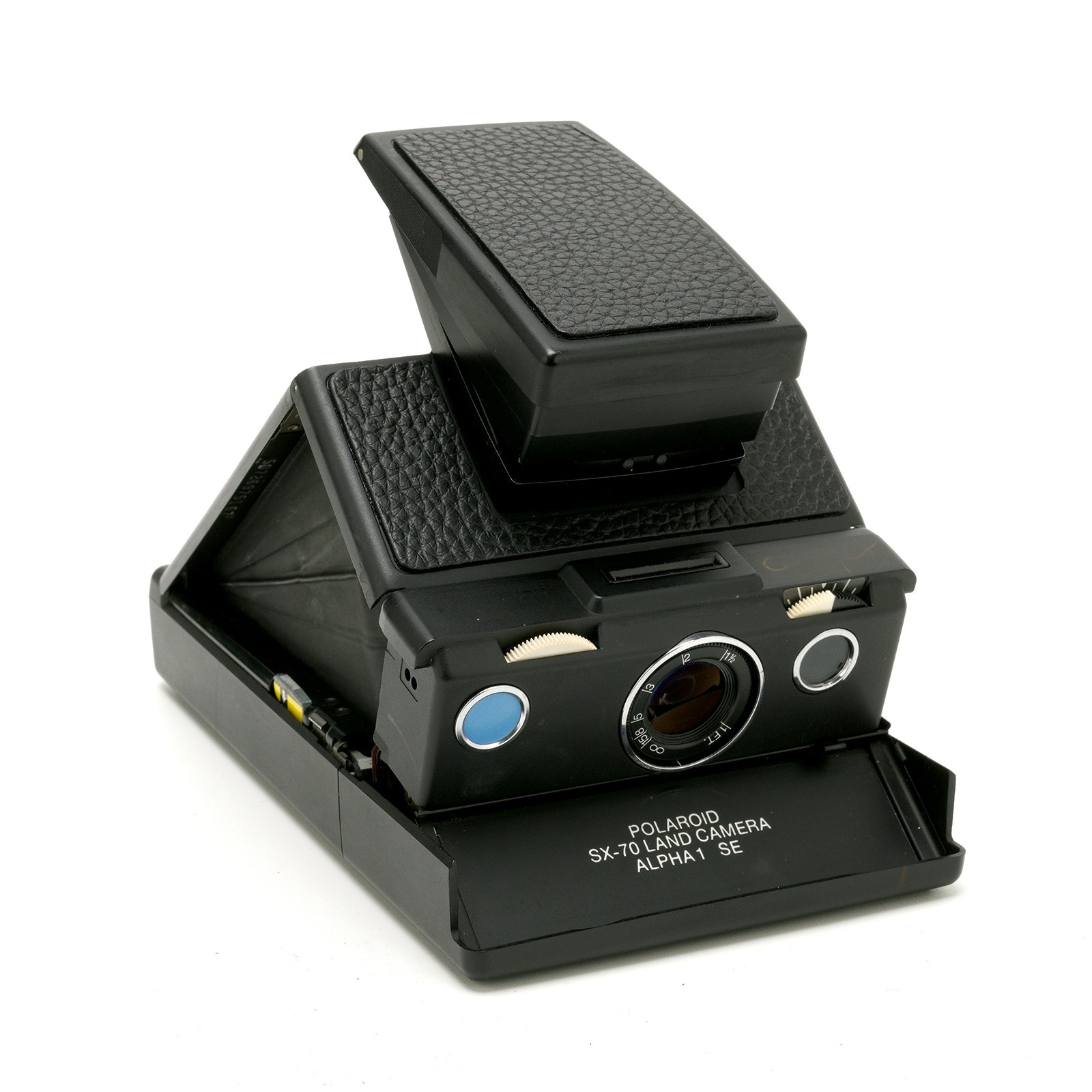 Polaroid SX-70 Land Camera Alpha 1 SE Black