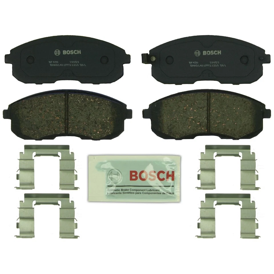 Juego de pastillas de freno delanteras BP430 Bosch 2 ruedas para Nissan Sentra Altra EV G20 Foto 3 de 3
