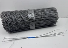 25ft Ashworth Cleartrac CTB30-24-1717 Woven Mesh Conveyor Belt 18.040" Width