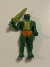 Vintage 1984 Mer-Man Rubber Eraser MOTU He-Man Masters of the Universe 4" Figure