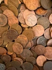 50 lbs  Unsearched Coinstar Pennies - Bulk Copper Wheat Zinc Lot