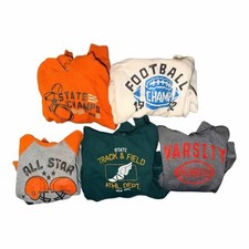 5 PC Boys Size 5-6 Hoodie Sweatshirt Lot Jumping Beans Children's Place Mixed