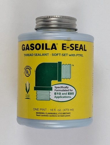 Gasoila E-Seal Pipe Thread Sealant Soft-Set with PTFE Paste 16 oz 1 Pint