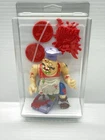 Vintage 1990 Playmates TMNT Pizza Face Action Figure Complete