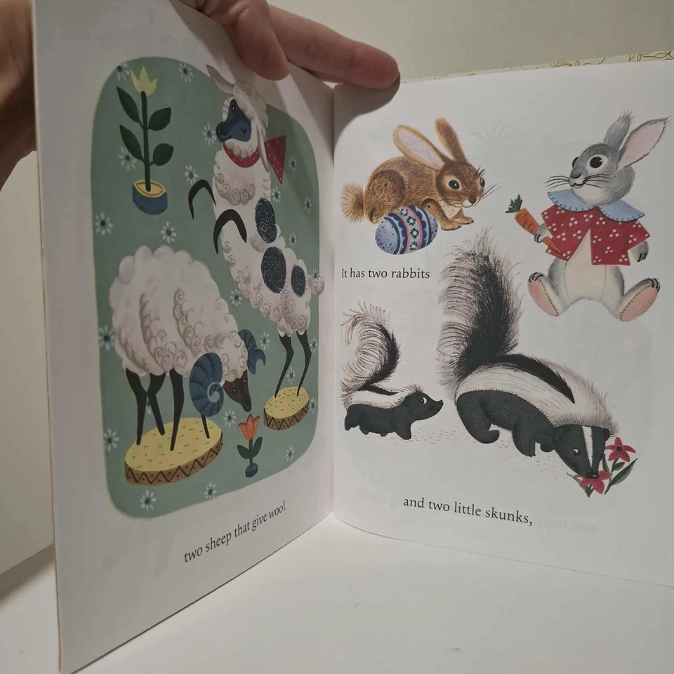 Mr. Noah and his Family - 2001 Random House - Pequeño libro dorado de colección - En muy buena condición Foto 4 de 4