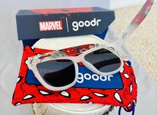 Goodr Spiderman YOUNG WEB DEVELOPER Shades OG SOLD OUT Running Marvel Sunglasses