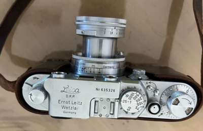 Vintage 1954 Leica DBP Ernst Leitz Wetzlar Camera Nr. 635326 | eBay