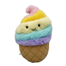 Tasties FAO Schwarz Toy Dessert Swirl Ice Cream Sweet Treat Plush Stuff Cupcake