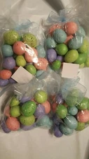 Hobby Lobby Lot of 4 30ct Pastel Speckled Egg Vase Filler Scatters Bag Pack NEW
