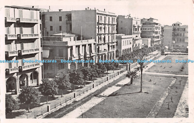 R276891 Port Said Blick auf den Garten D S Valentis