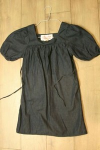 Mossimo girls blue denim dress size M GUC