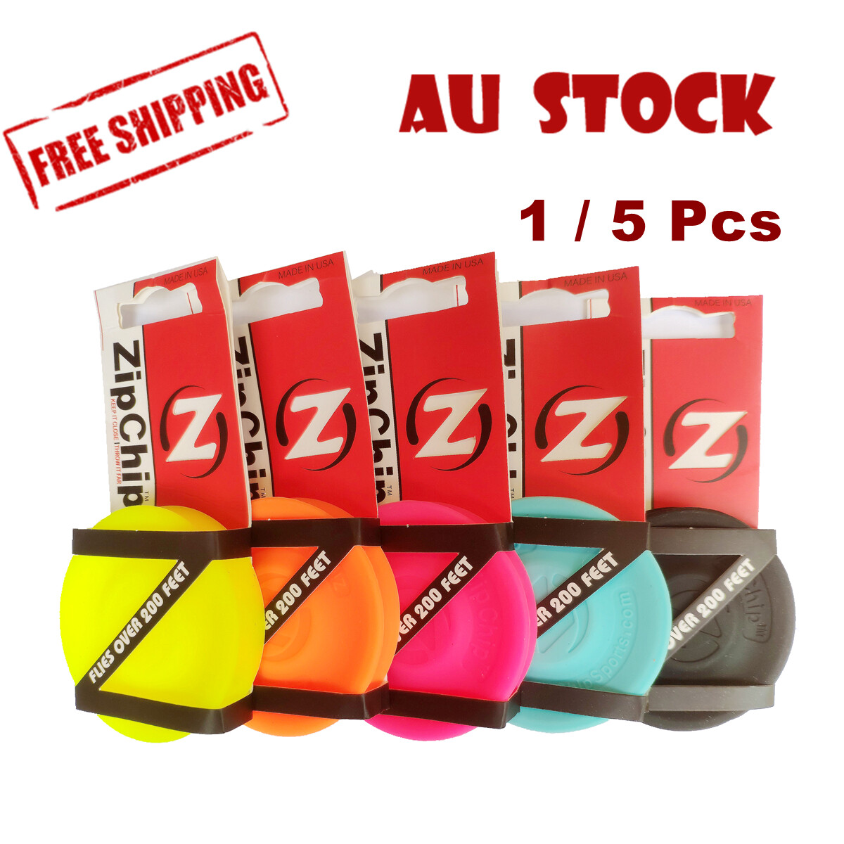ZipChip Mini Pocket Flying Disc Zip Chip Flexible Silicone Frisbee