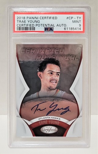 Trae Young #CP-TY 2018 Panini Certified Potential Autographs card