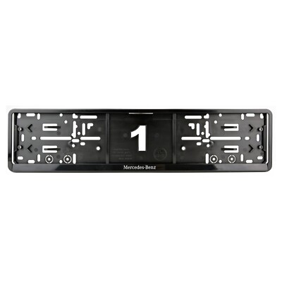 2 x Mercedes Kennzeichenhalter Kostenloser Versand