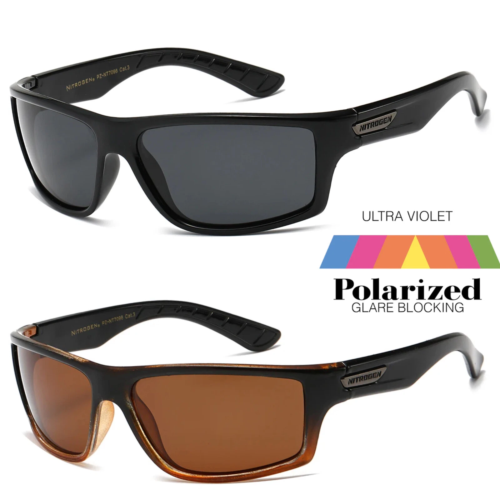 Polarized Sport Wrap Cycling Baseball Golf Sunglasses Fishing Driving Glasses