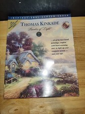   1998 Vintage Thomas Kinkade Painter Of Light CD Rom Screen Saver