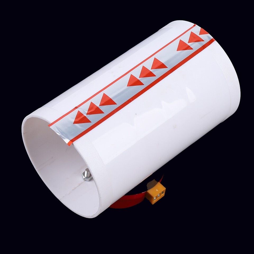 Plastic Air Damper Valve HVAC Electric Air Duct Motorized Damper For