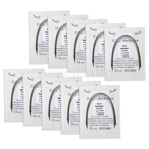 10-100 Confezioni Staffe Orte Dentali Staffe MINI Roth.022 Hook345/Filo Arco SK - Foto 51 di 63