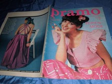 PRAMO , Mai  1987 , Frauen Mode Zeitschrift / DDR , Sommer Mode , Nostalgie