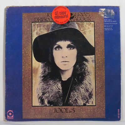 J DRISCOLL / B AUGER / TRINITY - Open   1968 RARE 1st US WL Promo MONO LP  VG+