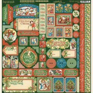 Blue Fern Studios - Vintage Christmas 2 Collection - 12 ...