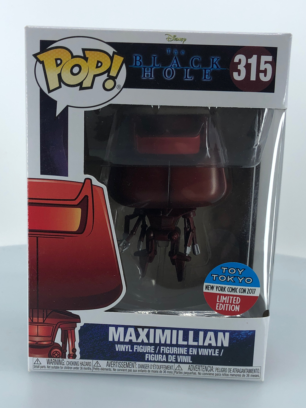 Funko Pop! Movies The Black Hole Maximillian #315 Vinyl Figure Damaged