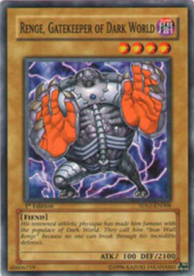 YUGIOH - Renge, Gatekeeper of Dark World - 5DS1-EN008 - Common
