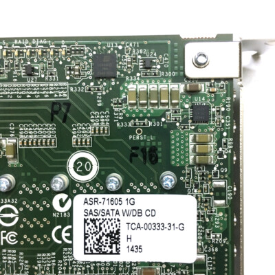 PIASTRA STAFFA Altezza Completa Per ASR-71605 2274400-R 6Gb/s SAS - Foto 9