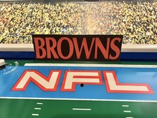 Tudor Electric Football Cleveland Browns Magnetic End Zone Team Name