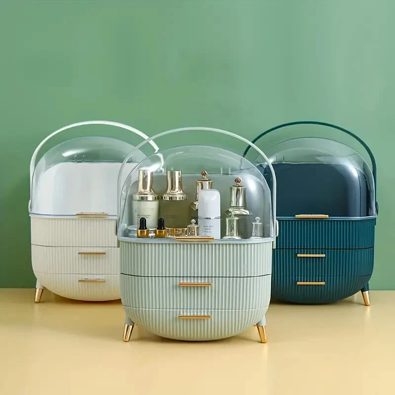 Portable Makeup Organizer with Drawers