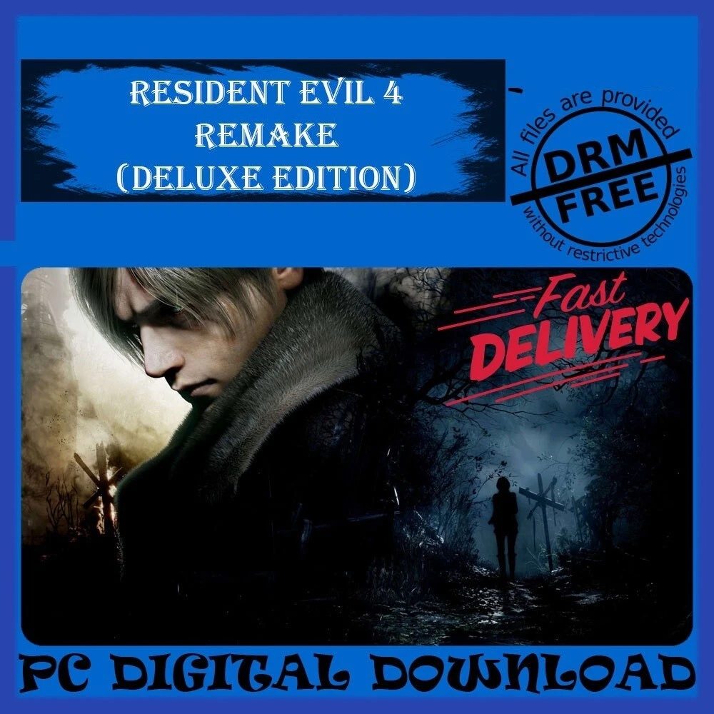 Resident Evil 4 Remake (Deluxe Edition) [PC DIGITAL DOWNLOAD.