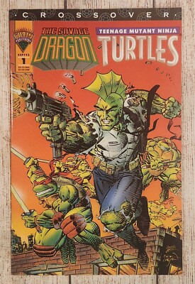 Savage Dragon / Teenage Mutant Ninja Turtle Crossover #1 (Mirage Studios...