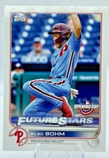 2022 Topps Opening Day Base #97 - Alec Bohm - Phillies Future Stars Baseball!!!