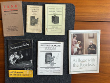 Lot of Six 6  Kodak Information Pamphlets Brochure Photography Journaling Art