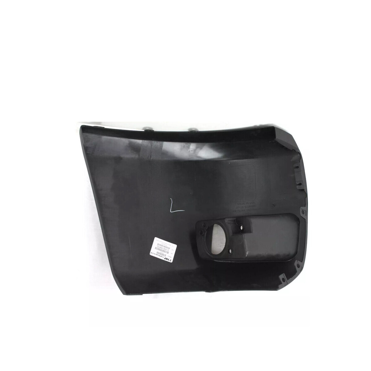 Front Left Bumper Cover End Cap for Chevrolet Silverado 2007-2013 15891681-NF