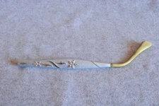 bausch & lomb vintage aluminum eyeglass temple silver 5-1/2